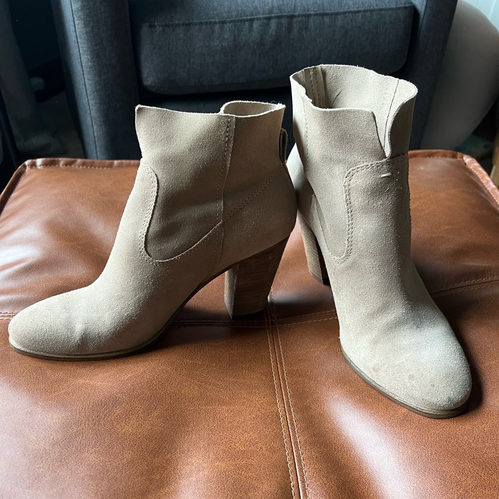 Vince Camuto suede booties